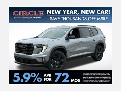 2026 GMC Acadia Elevation