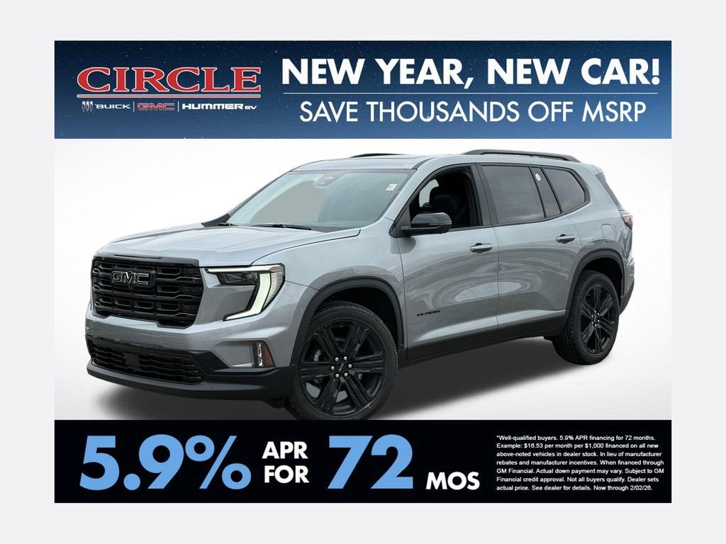 2026 GMC Acadia Elevation