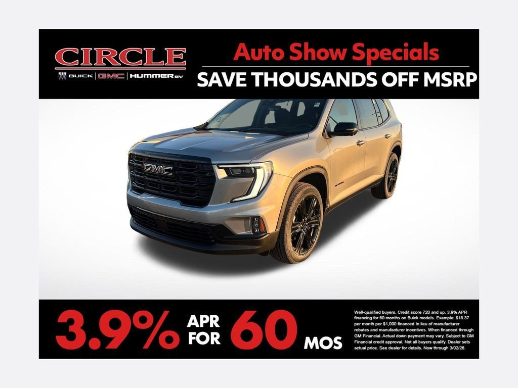 2026 GMC Acadia Elevation