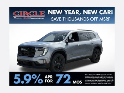 2026 GMC Acadia Elevation