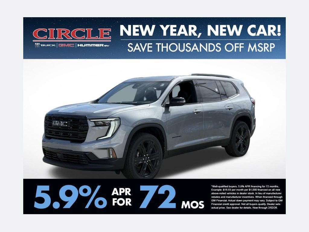 2026 GMC Acadia Elevation