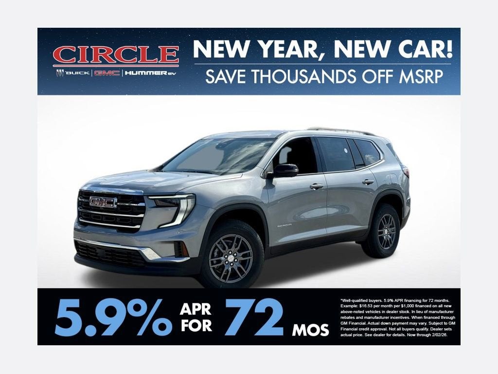 2026 GMC Acadia Elevation