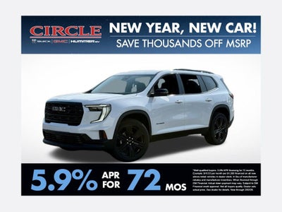 2026 GMC Acadia Elevation