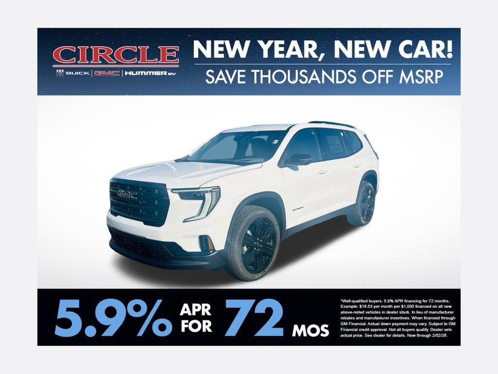 2026 GMC Acadia Elevation