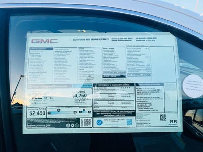 2026 GMC Yukon Denali Ultimate