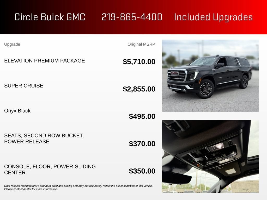 2026 GMC Yukon XL Elevation