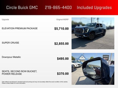 2026 GMC Yukon XL Elevation