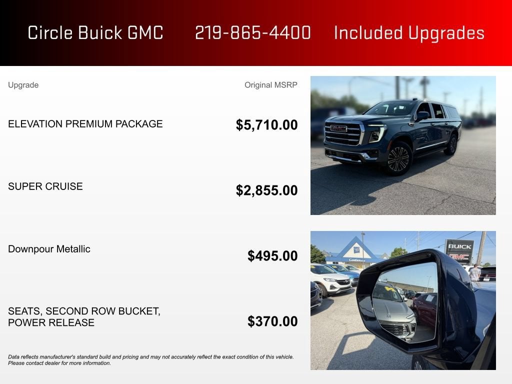 2026 GMC Yukon XL Elevation
