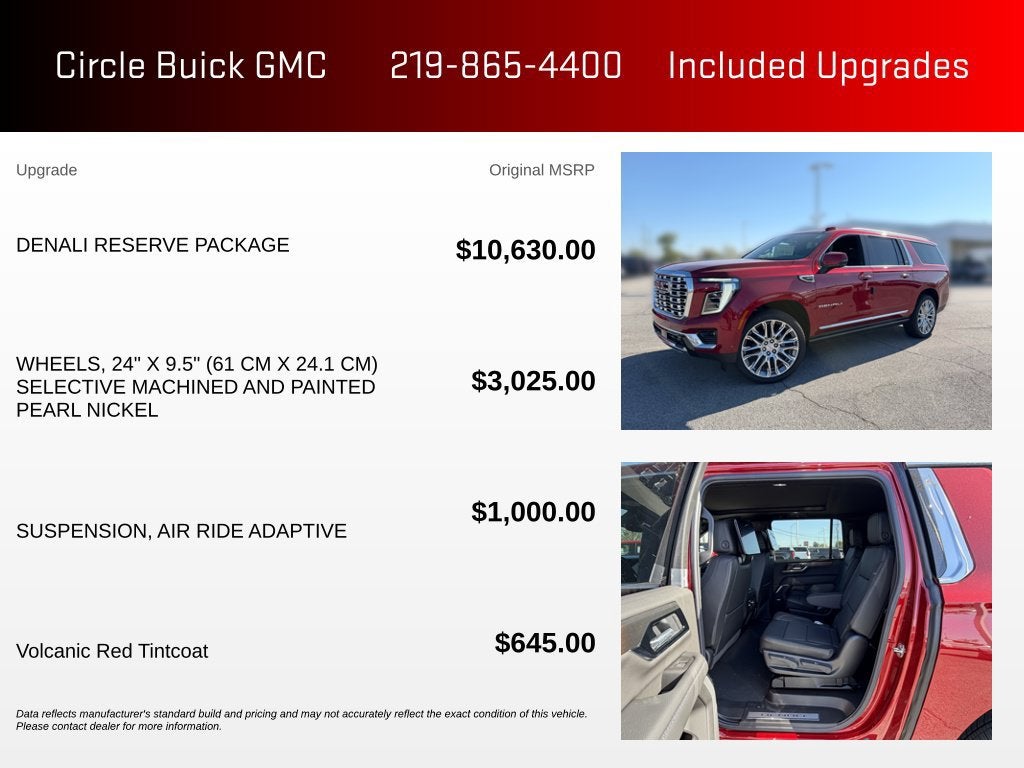 2026 GMC Yukon XL Denali