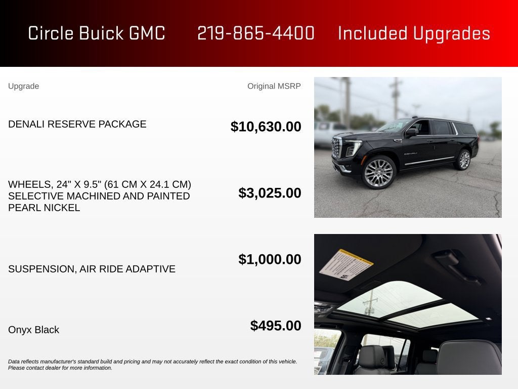 2026 GMC Yukon XL Denali