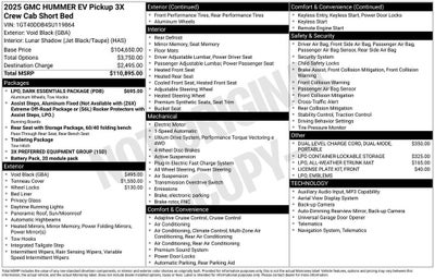 2025 GMC HUMMER EV Pickup 3X