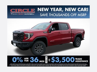 2026 GMC Sierra 1500 AT4X