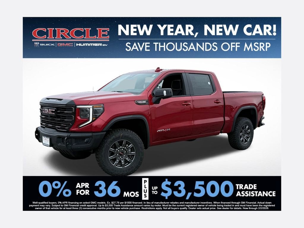 2026 GMC Sierra 1500 AT4X