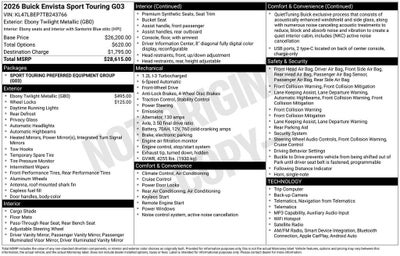2026 Buick Envista Sport Touring