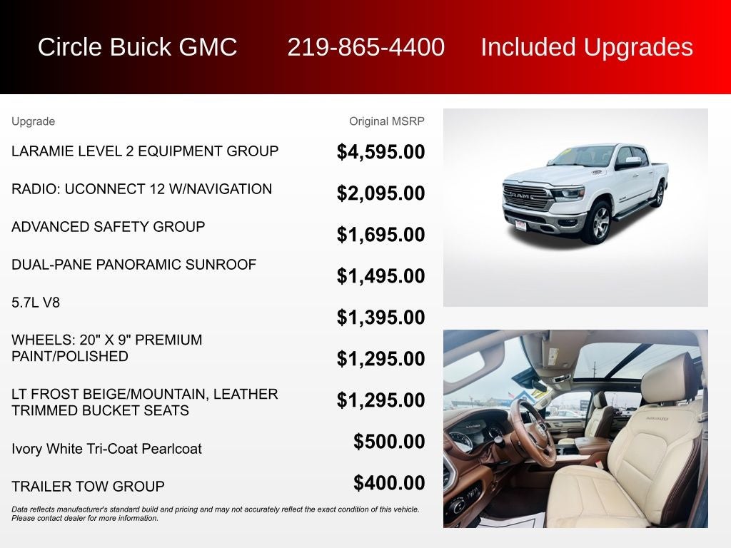 2019 RAM 1500 Laramie