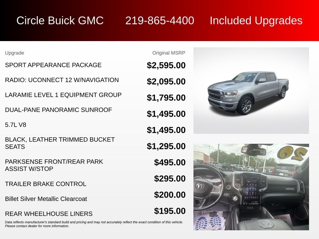 2020 RAM 1500 Laramie