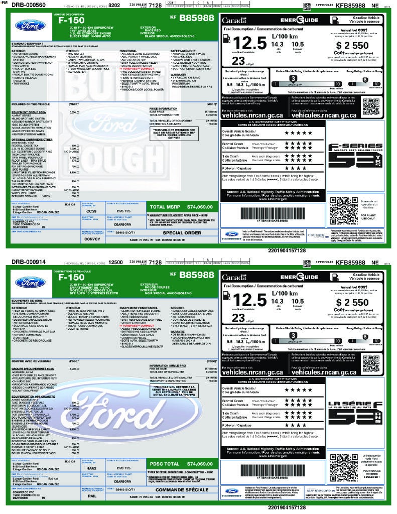 2019 Ford F-150 Base