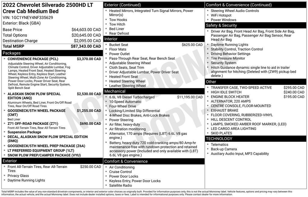 2022 Chevrolet Silverado 2500HD LT