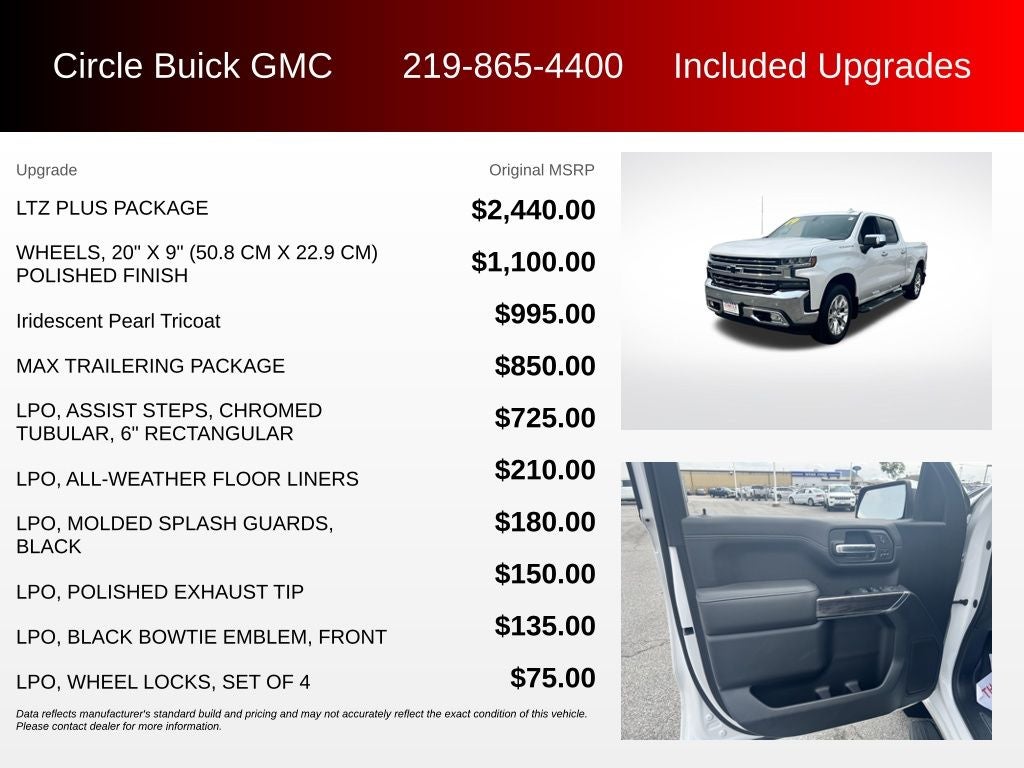 2019 Chevrolet Silverado 1500 LTZ