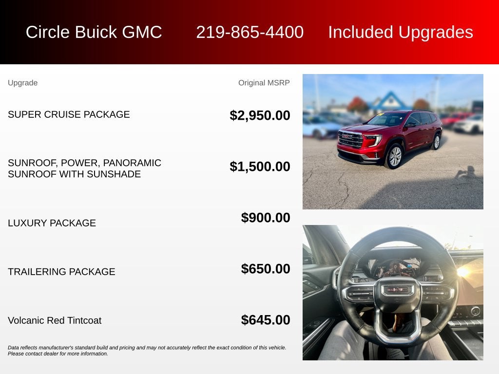 2024 GMC Acadia Elevation