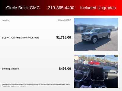 2026 GMC Acadia Elevation