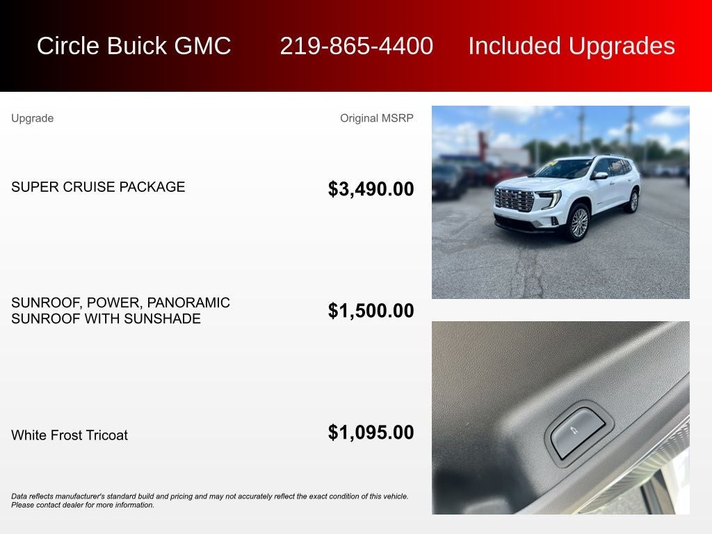 2024 GMC Acadia Denali