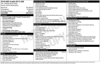 2018 GMC Acadia SLT-2