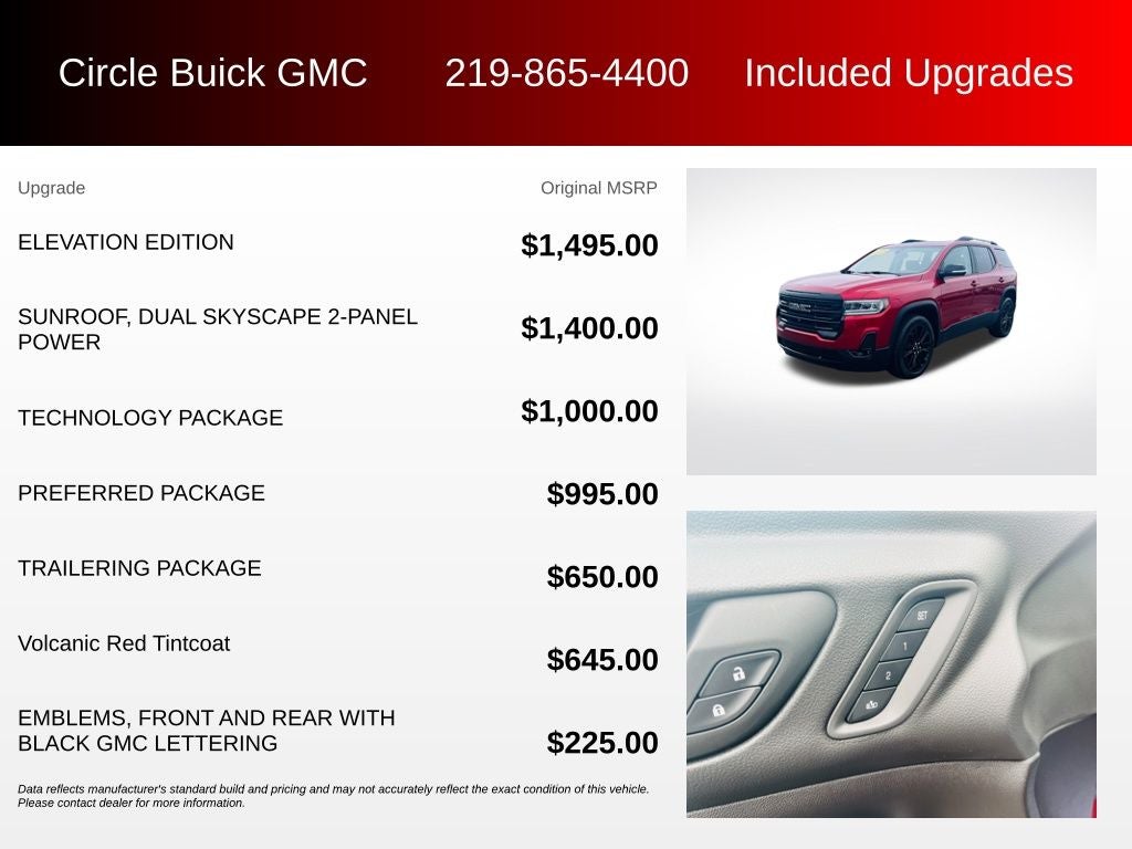 2023 GMC Acadia SLT
