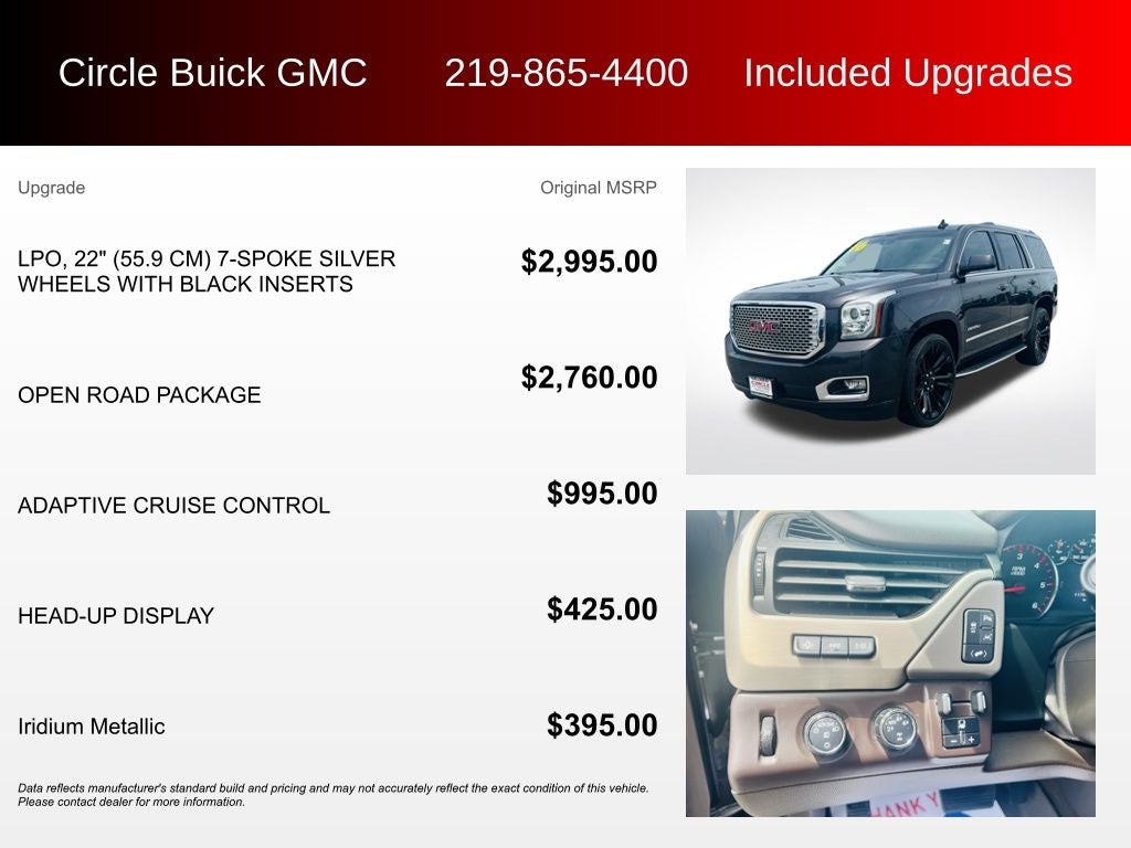 2016 GMC Yukon Denali