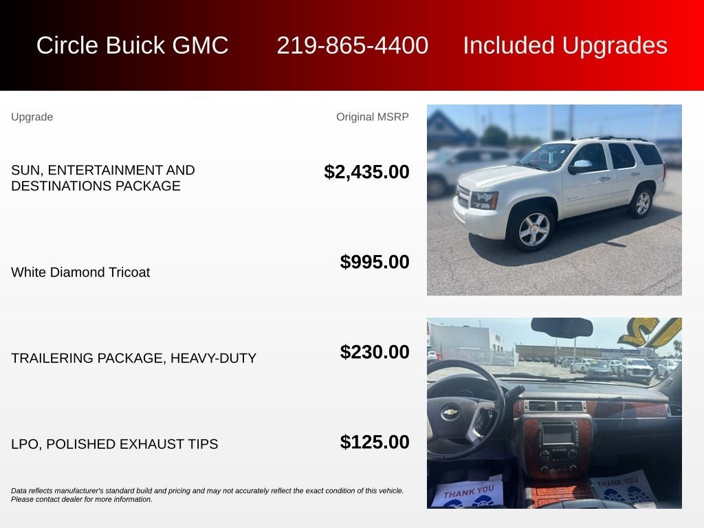 2012 Chevrolet Tahoe LTZ