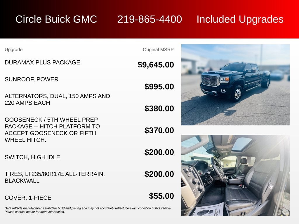 2018 GMC Sierra 3500HD Denali