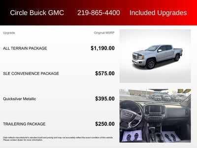 2017 GMC Canyon SLE1