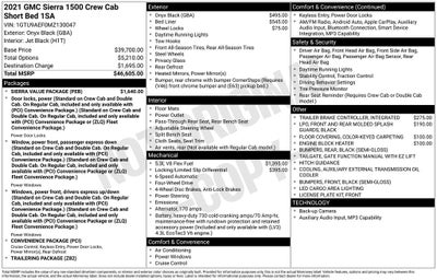 2021 GMC Sierra 1500 Base