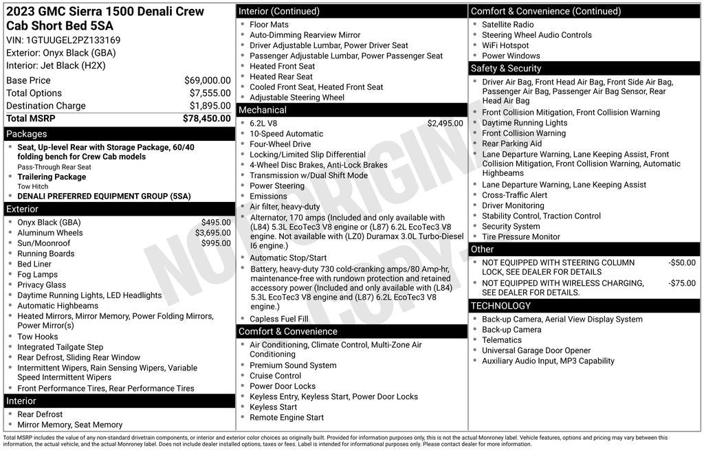 2023 GMC Sierra 1500 Denali