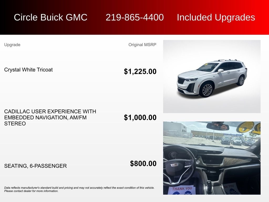 2020 Cadillac XT6 Premium Luxury
