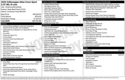 2024 Volkswagen Atlas Cross Sport 2.0T SEL R-Line