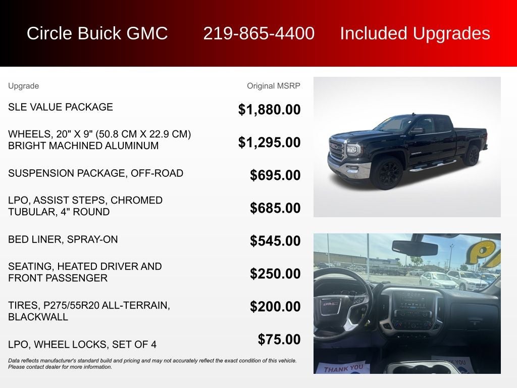 2019 GMC Sierra 1500 Limited SLE