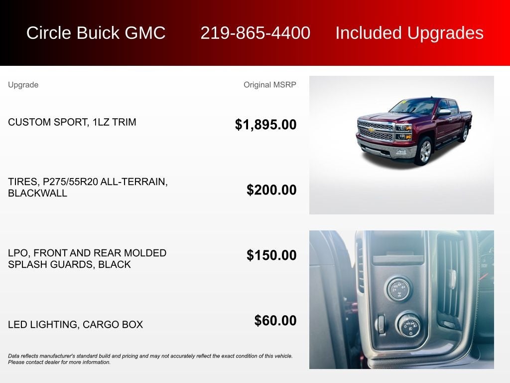 2014 Chevrolet Silverado 1500 LTZ 1LZ