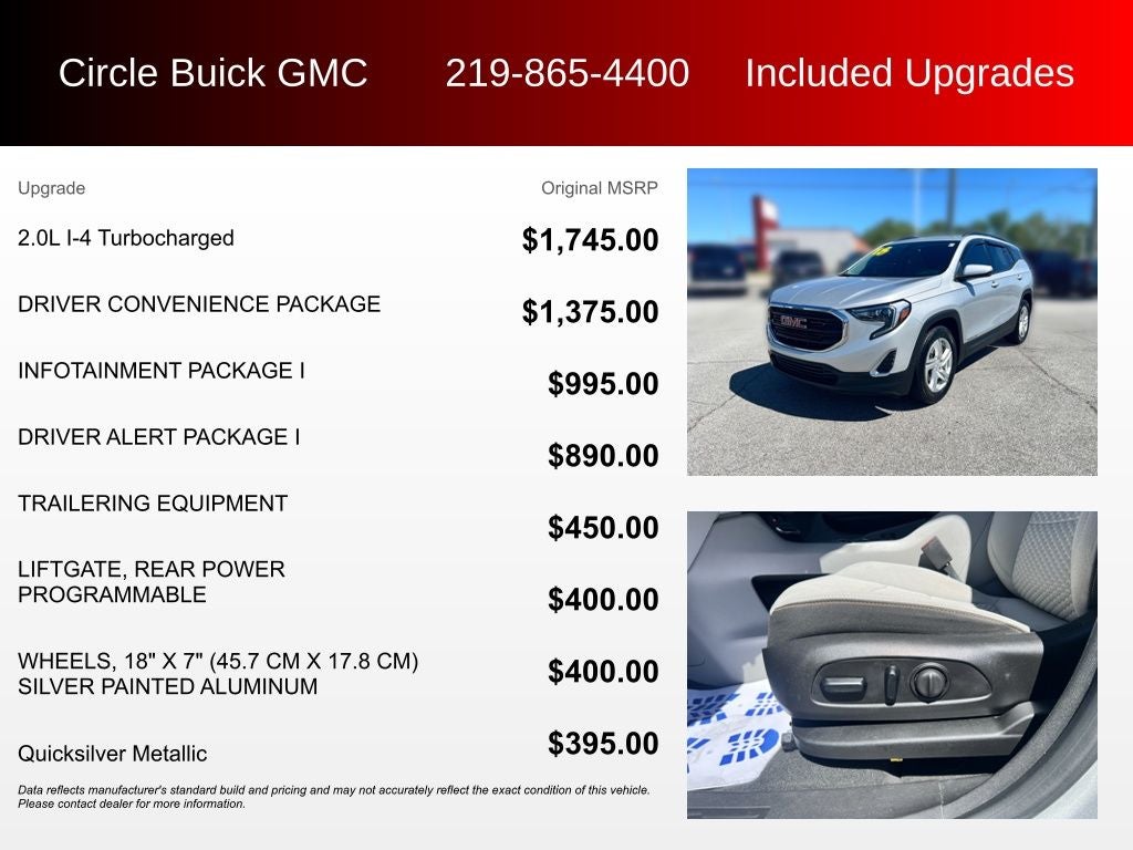 2018 GMC Terrain SLE
