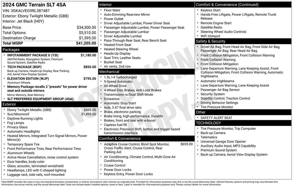 2024 GMC Terrain SLT