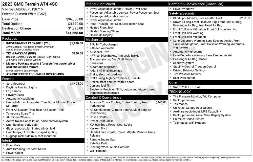 2023 GMC Terrain AT4