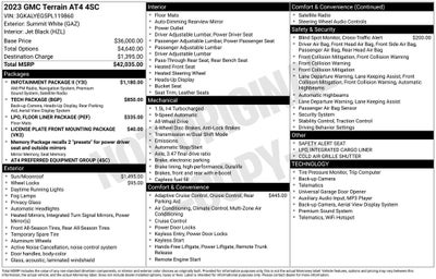 2023 GMC Terrain AT4