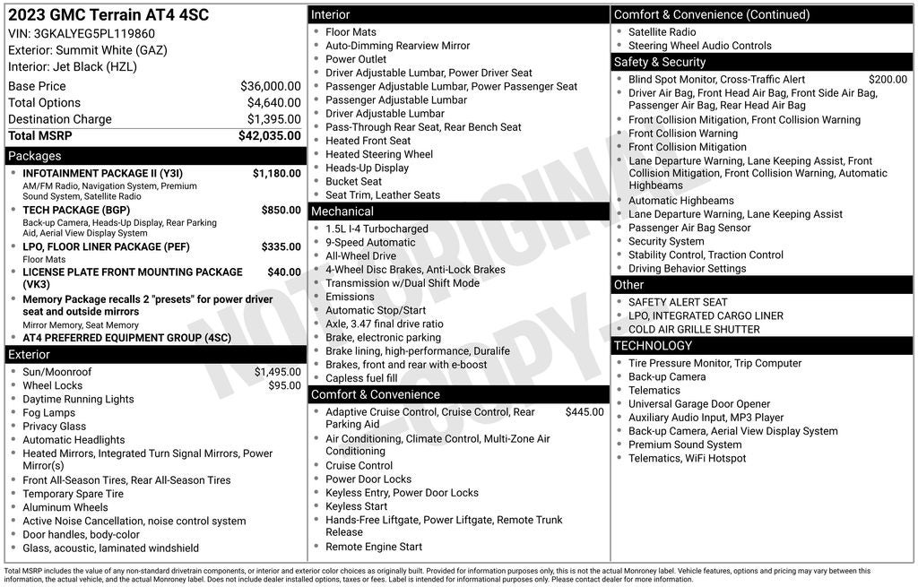 2023 GMC Terrain AT4