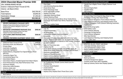 2024 Chevrolet Blazer Premier