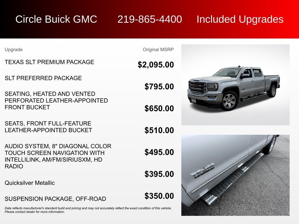 2016 GMC Sierra 1500 SLT