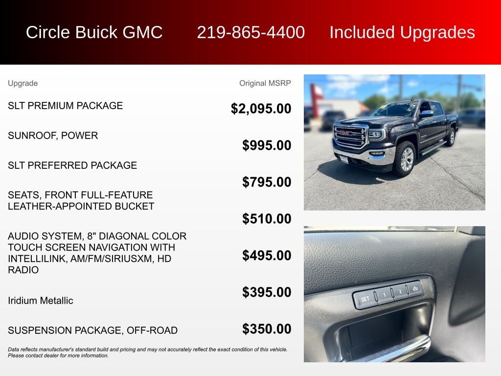 2016 GMC Sierra 1500 SLT