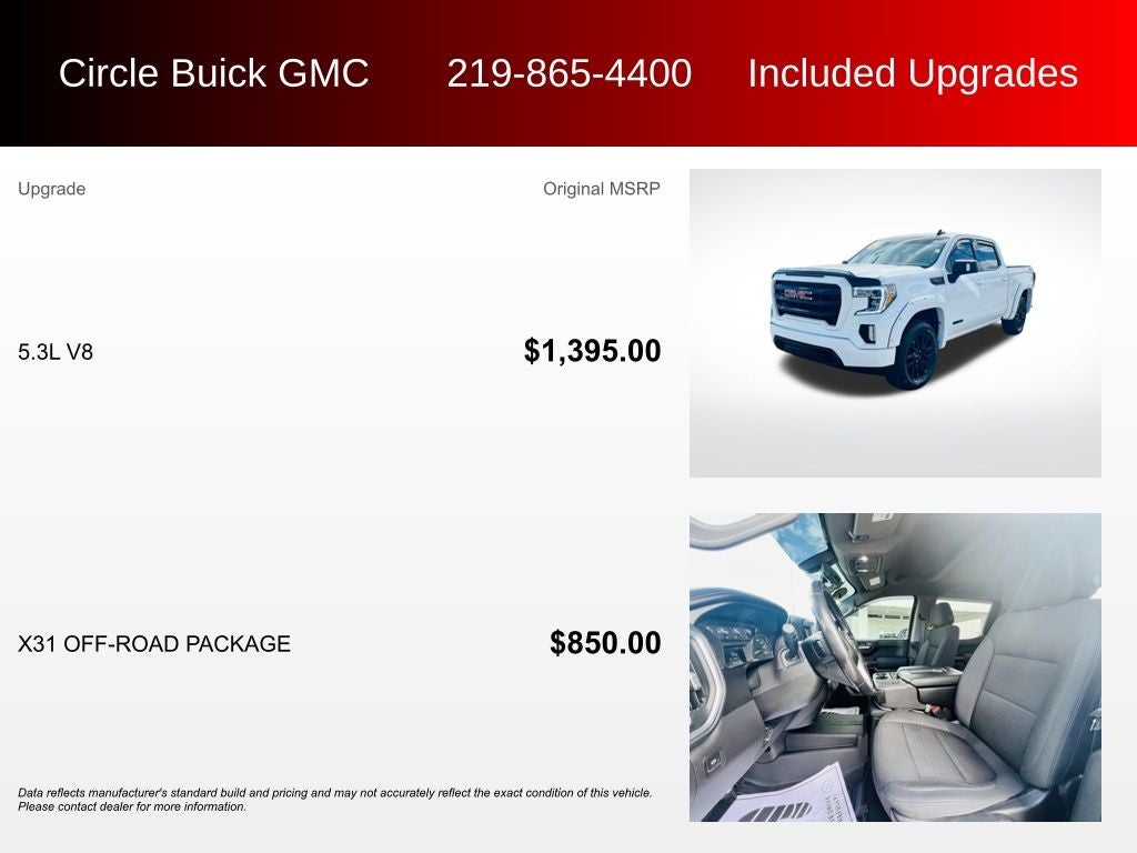 2021 GMC Sierra 1500 Elevation