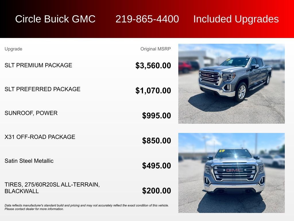 2019 GMC Sierra 1500 SLT