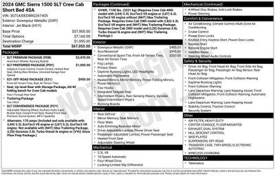 2024 GMC Sierra 1500 SLT