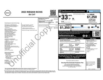 2023 Nissan Kicks SV